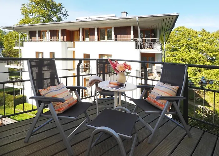 Kaiservillen Heringsdorf - Ferienwohnung Mit 1 Schlafzimmer Und Balkon D121