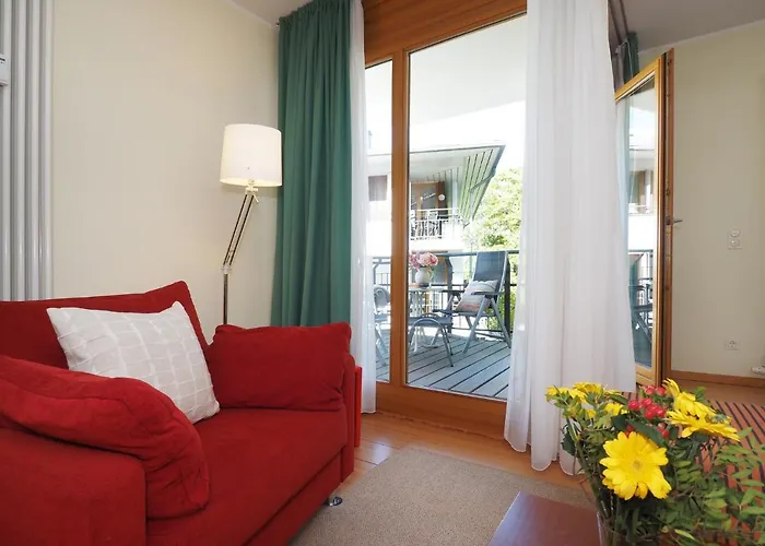 Kaiservillen Heringsdorf - Ferienwohnung Mit 1 Schlafzimmer Und Balkon D121